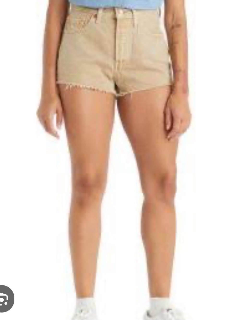 Levi’s 501 shorts High Rise Brown Cut Off Shorts Size 23